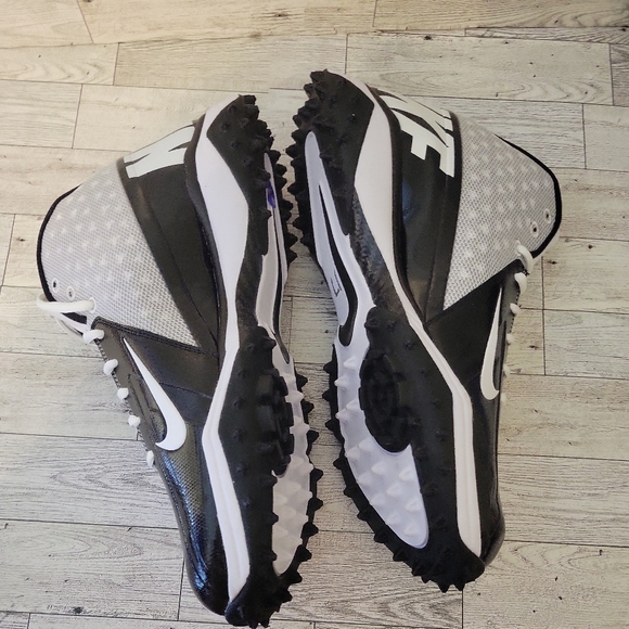 NWOT Nike Mens Vapor Pro 3/4 Destroyer Football White Black 527879-100 Size 11.5 main image 7